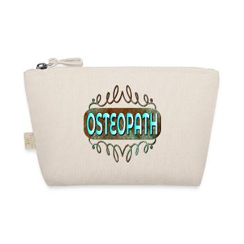 OSTEOPATHIE THERAPIE - BERUF THERAPEUT OSTEOPATH - Bio-Täschchen - Natur - Vorne