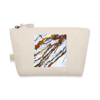 Le marbre blanc rencontre l’or - Trousse biologique - nature - Devant