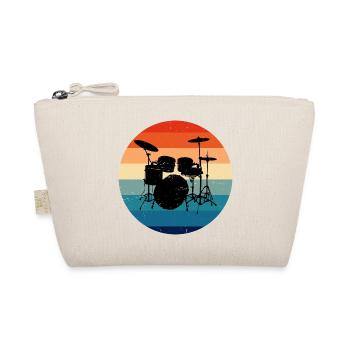 Percussionniste Batterie de batteur homme - Trousse biologique - nature - Devant
