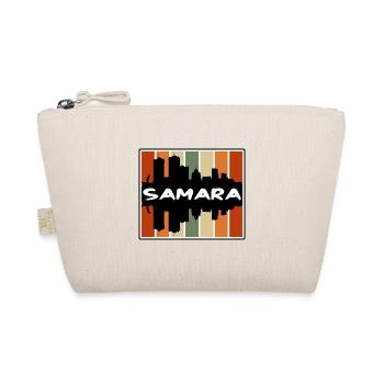 Samara Russie Skyline Silhouette Souvenir de voyage - Trousse biologique - nature - Devant