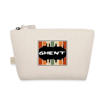 Gand Belgique Skyline Silhouette Souvenir de voyage - Trousse biologique - nature - Devant