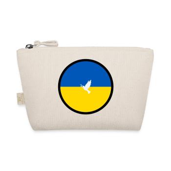 Slava Ukraini za myr - Bio-Täschchen - Natur - Vorne