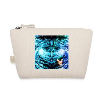 Papillon psychédélique bleu - Trousse biologique - nature - Devant