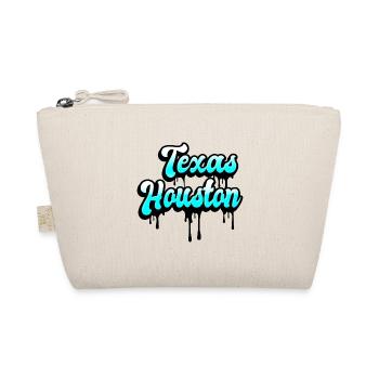 Texas Houston Design - Organic Pouch - nature - Front