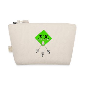 Fechten - Bio-Täschchen - Natur - Vorne