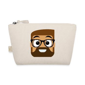 Netzchaot Logo Merchendize - Organic Pouch - nature - Front