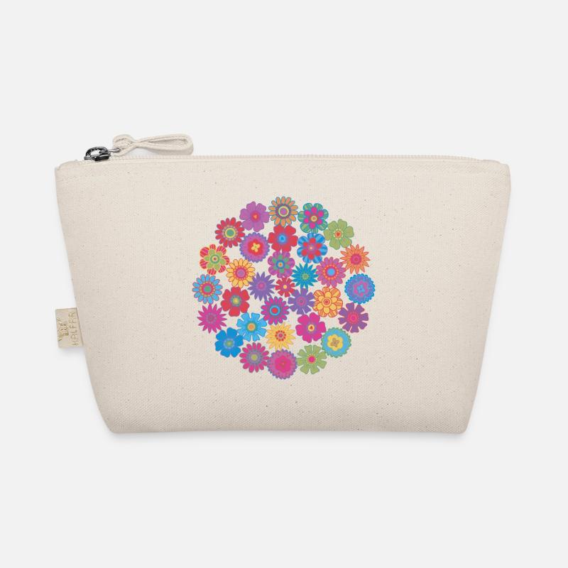 Flower Circle Organic Pouch