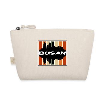 Busan Corée du Sud Skyline Silhouette Travel Souven - Trousse biologique - nature - Devant