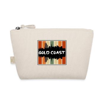 Gold Coast Australia Skyline Silhouette Travel Sou - Organic Pouch - nature - Front