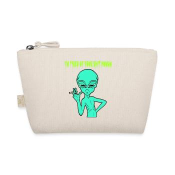 I'm Tired Of Your Shit Human T-shirt Design - Bio-Täschchen - Natur - Vorne