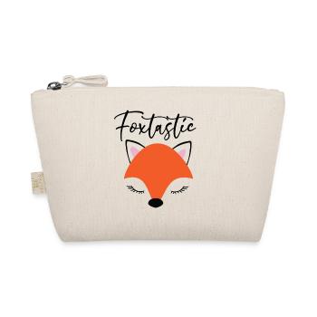 Foxtastic Fox Vixen Gift - Organic Pouch - nature - Front