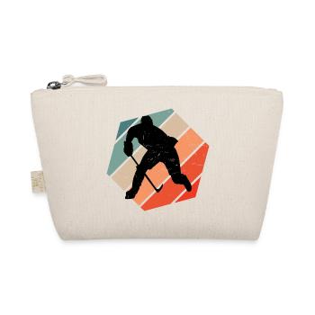 Ice hockey players Ice Hockey Women - Organic Pouch - nature - Front