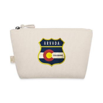 Arvada Colorado Wappen Design - Bio-Täschchen - Natur - Vorne