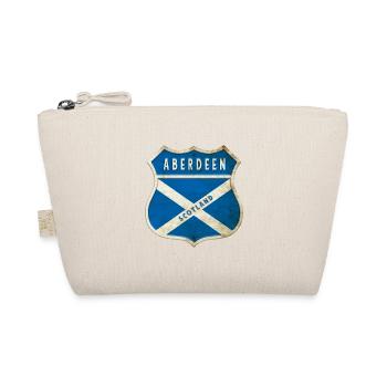 Aberdeen Scotland coat of arms flag design - Organic Pouch - nature - Front
