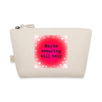Maybe swearing will help - Organic Pouch - nature - Front
