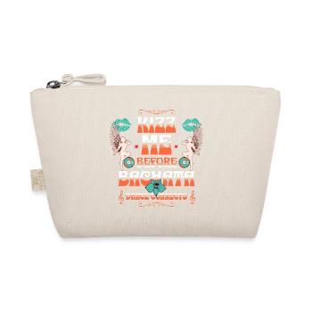 Kizz me Design, Retro Stil, romantisch, sinnlich - Bio-Täschchen - Natur - Vorne