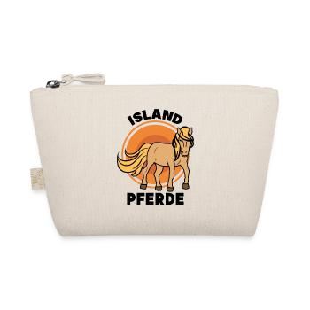 Chevaux galops Chevaux islandais Cheval Amour Dire - Trousse biologique - nature - Devant