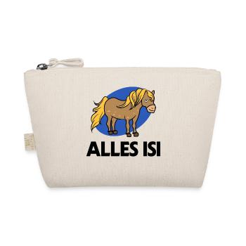 Cool Statement Islandpferde Islandponys Pony - Bio-Täschchen - Natur - Vorne