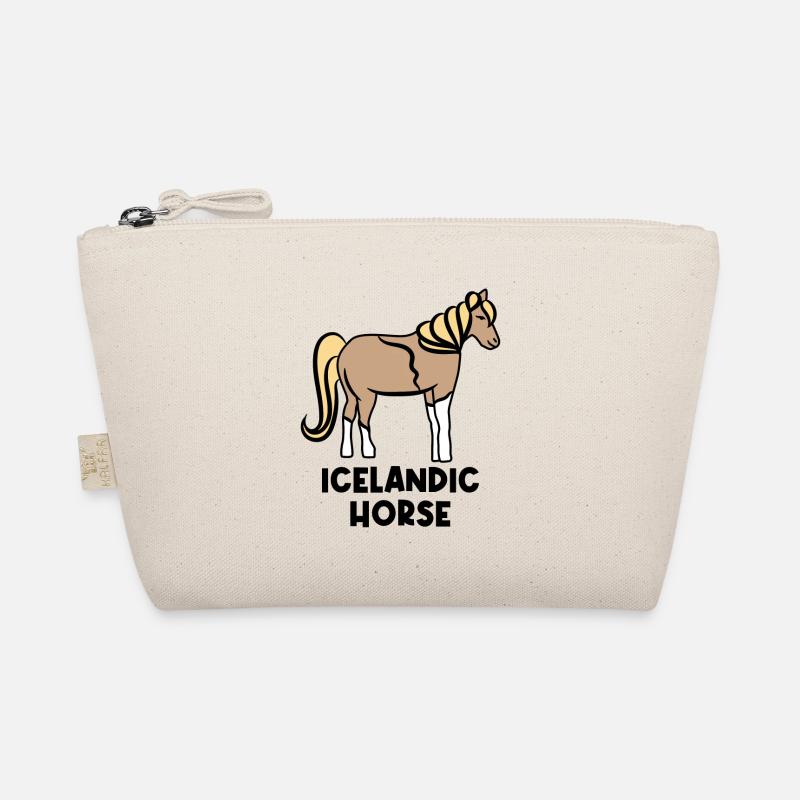 Islandpferde Pferdenarr Haflinger Ross Spruch Bio-Täschchen