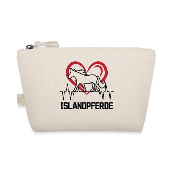 Cheval Amour Coeur Chevaux Islandais Etalon - Trousse biologique - nature - Devant