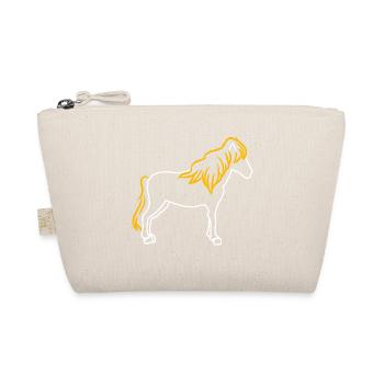 Horses Icelandic Stallion Arabian Icelandic Horses - Organic Pouch - nature - Front