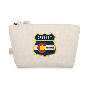 Design de l'écusson Greeley Colorado - Trousse biologique - nature - Devant