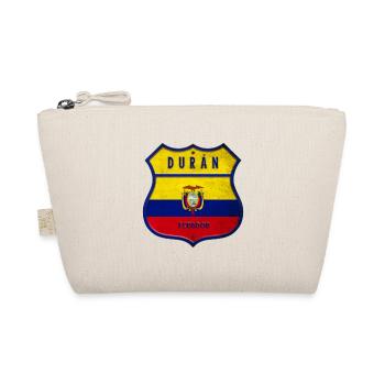 Durán Ecuador coat of arms flag design - Organic Pouch - nature - Front