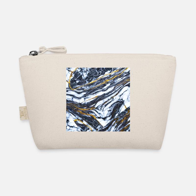 Marble meets gold Marble gold texture Organic Pouch