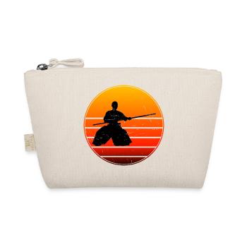 Men's Martial Arts Aikidoka Women Aikido Martial Ar - Organic Pouch - nature - Front