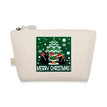 JOYEUX NOËL - DRÔLES DE CHATS - PISTON DE TOILETTE - Trousse biologique - nature - Devant