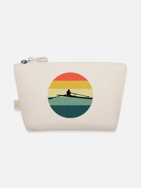 Herren Ruderer Damen Rowing Rudern - Bio-Täschchen - Natur