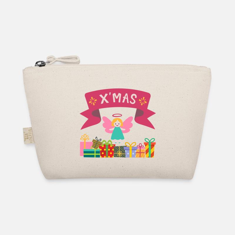 XMAS Engel mit Geschenken Bio-Täschchen