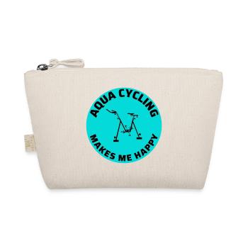 Aqua Cycling Swimming Pool Fitness Training Coach - Organic Pouch - nature - Front