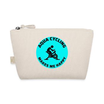 Aqua Cycling Swimming Pool Fitness Training Coach - Organic Pouch - nature - Front