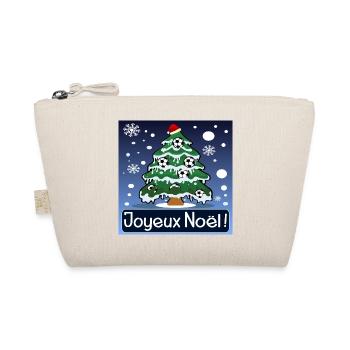 Sapin de Noël Football Festif - Trousse biologique - nature - Devant