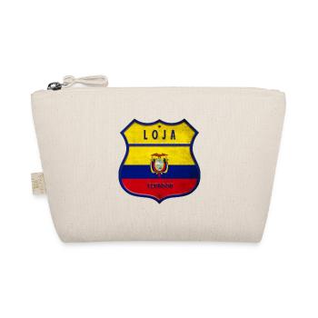Loja Ecuador coat of arms flag design - Organic Pouch - nature - Front