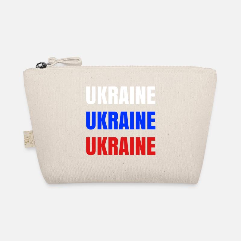 Ukraine Russian Flag Bio-Täschchen