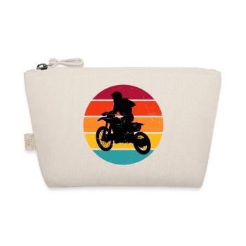 Dirt Bike Dirt Biker Supermoto Dirtbike Femmes - Trousse biologique - nature - Devant