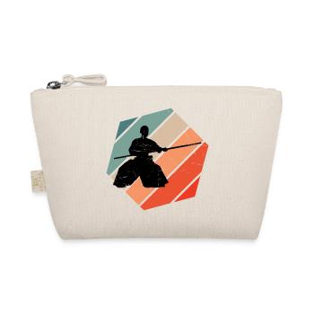 Men's Aikidoka Women's Aikido Martial Arts Martial Ar - Organic Pouch - nature - Front