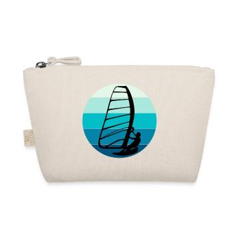 Windsurfen Windsurfen Windsurfer Surfen Wassersport - Bio-Täschchen - Natur - Vorne