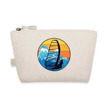 Windsurfen Windsurfen Windsurfer Surfen Wassersport - Bio-Täschchen - Natur - Vorne