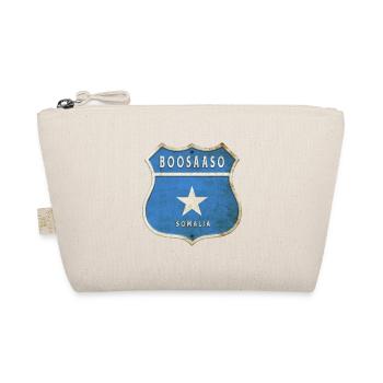 Boosaaso Somalia Wappen Flaggen Design - Bio-Täschchen - Natur - Vorne