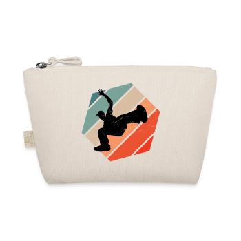 Breakdance Bboy Break Dance Hip Hop Hiphop - Organic Pouch - nature - Front