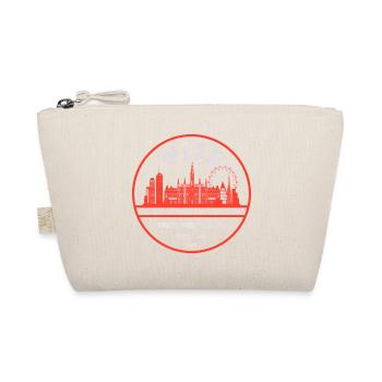 Vienna City of Dreams Stamp Design - Organic Pouch - nature - Front