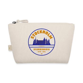 Timbre Stockholm Skyline Suède - Trousse biologique - nature - Devant
