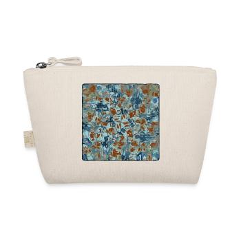 Abstraktes Camouflage Muster - Bio-Täschchen - Natur - Vorne