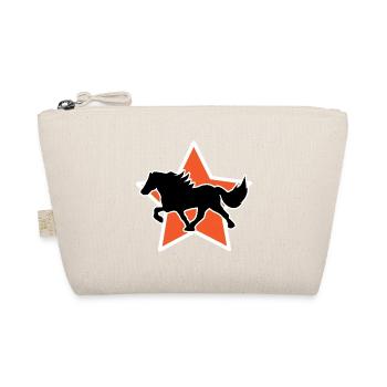 Haflinger Galopp Icelandic Horses Trot Stallion Horses - Organic Pouch - nature - Front