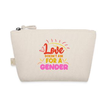 Same-sex partnership Lgbt Statement - Organic Pouch - nature - Front