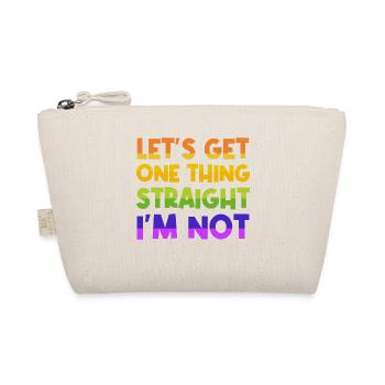 Humorvoll Statement Homosexuell Lgbt Lesbisch - Bio-Täschchen - Natur - Vorne