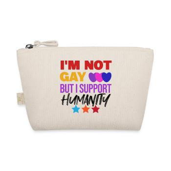 Lgbt Gay Equality Statement Sexuality - Organic Pouch - nature - Front